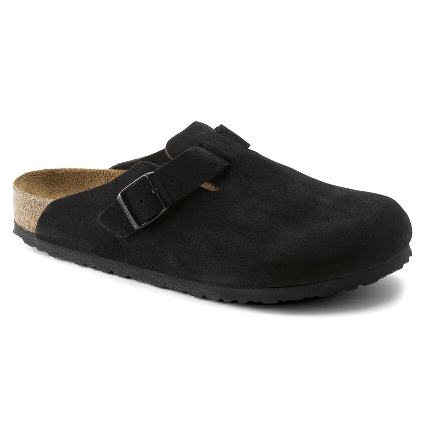 Boston Weichbettung - Veloursleder - Taupe